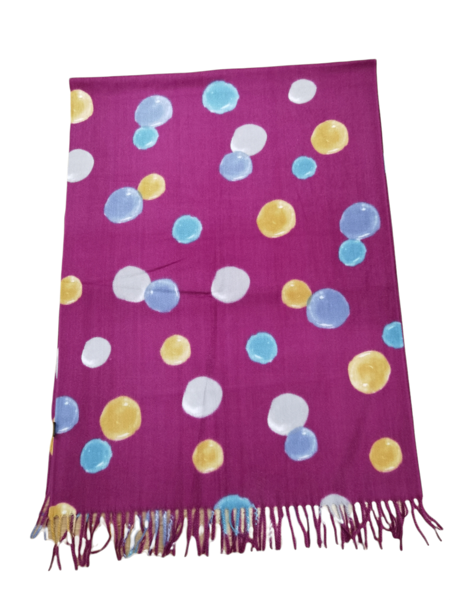 Round pattern shawl scarf 180x70 (x12)