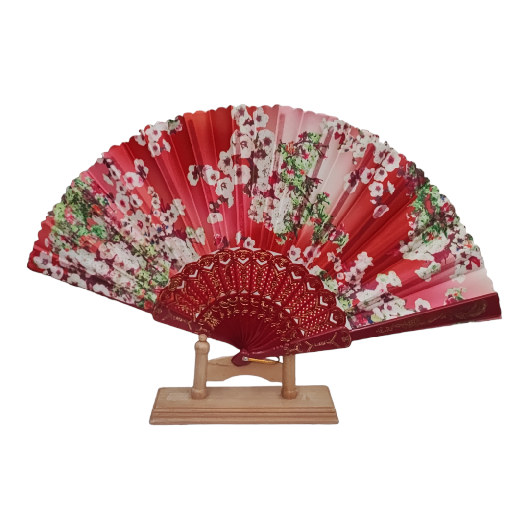 Cherry blossom pattern fans (x12) #9