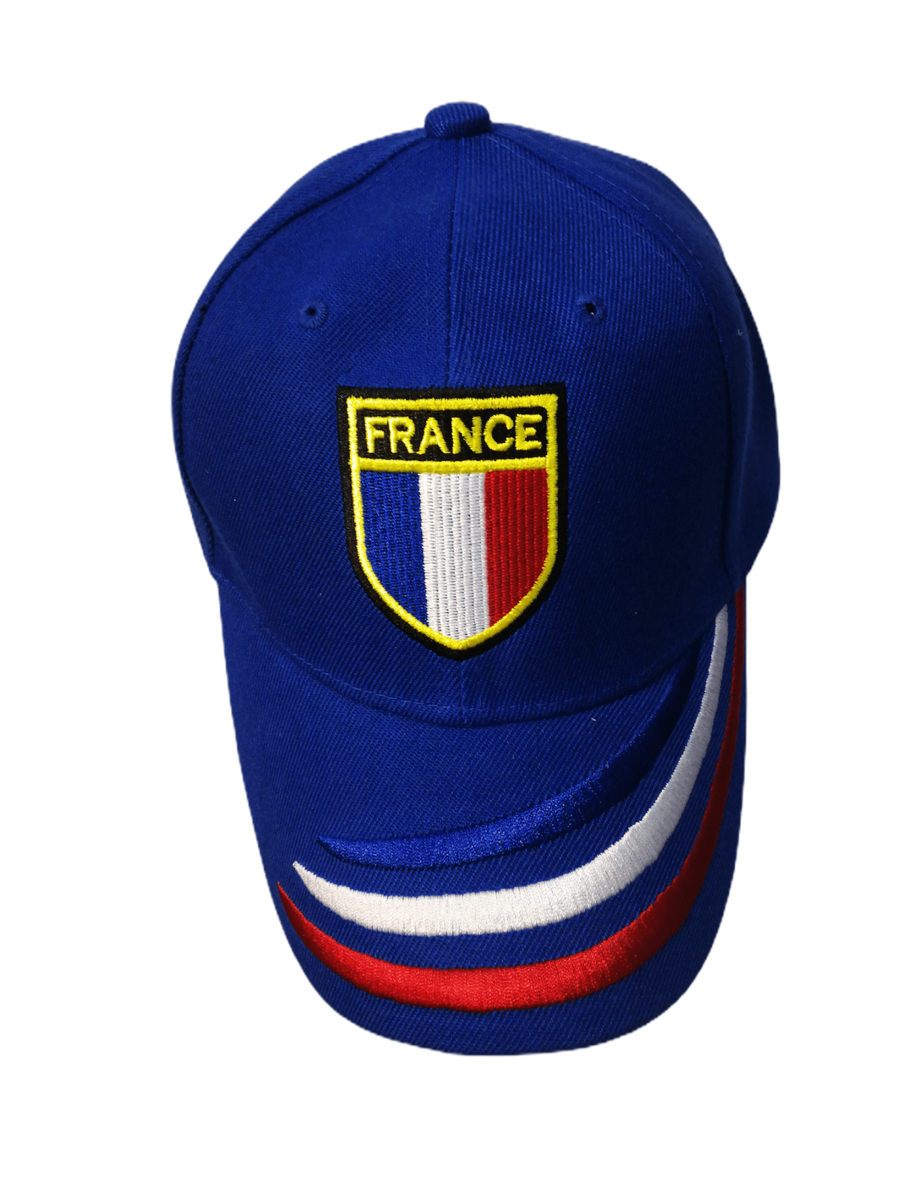 Casquettes drapeau France  (x12)       2,50€/unité | Grossiste-pro