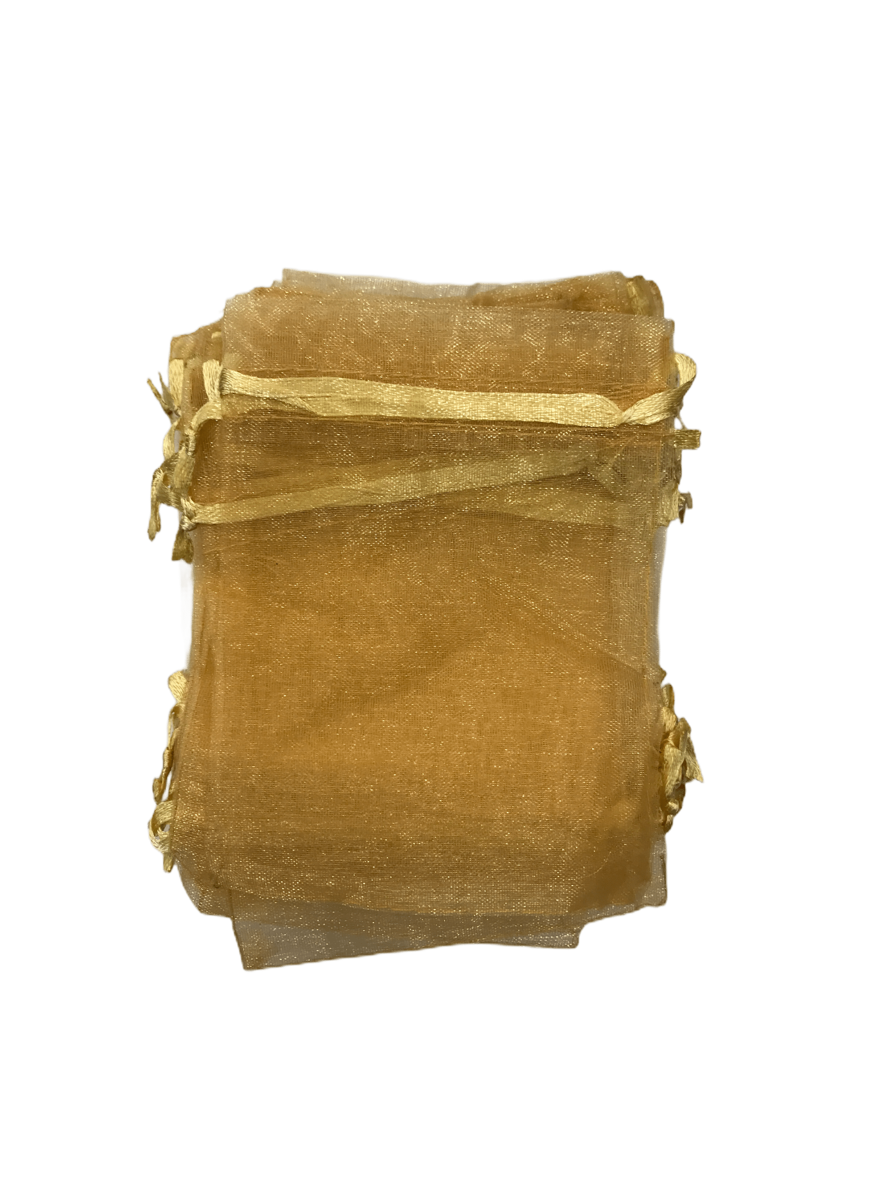 Sacs organza jaune (x50) | Grossiste-pro