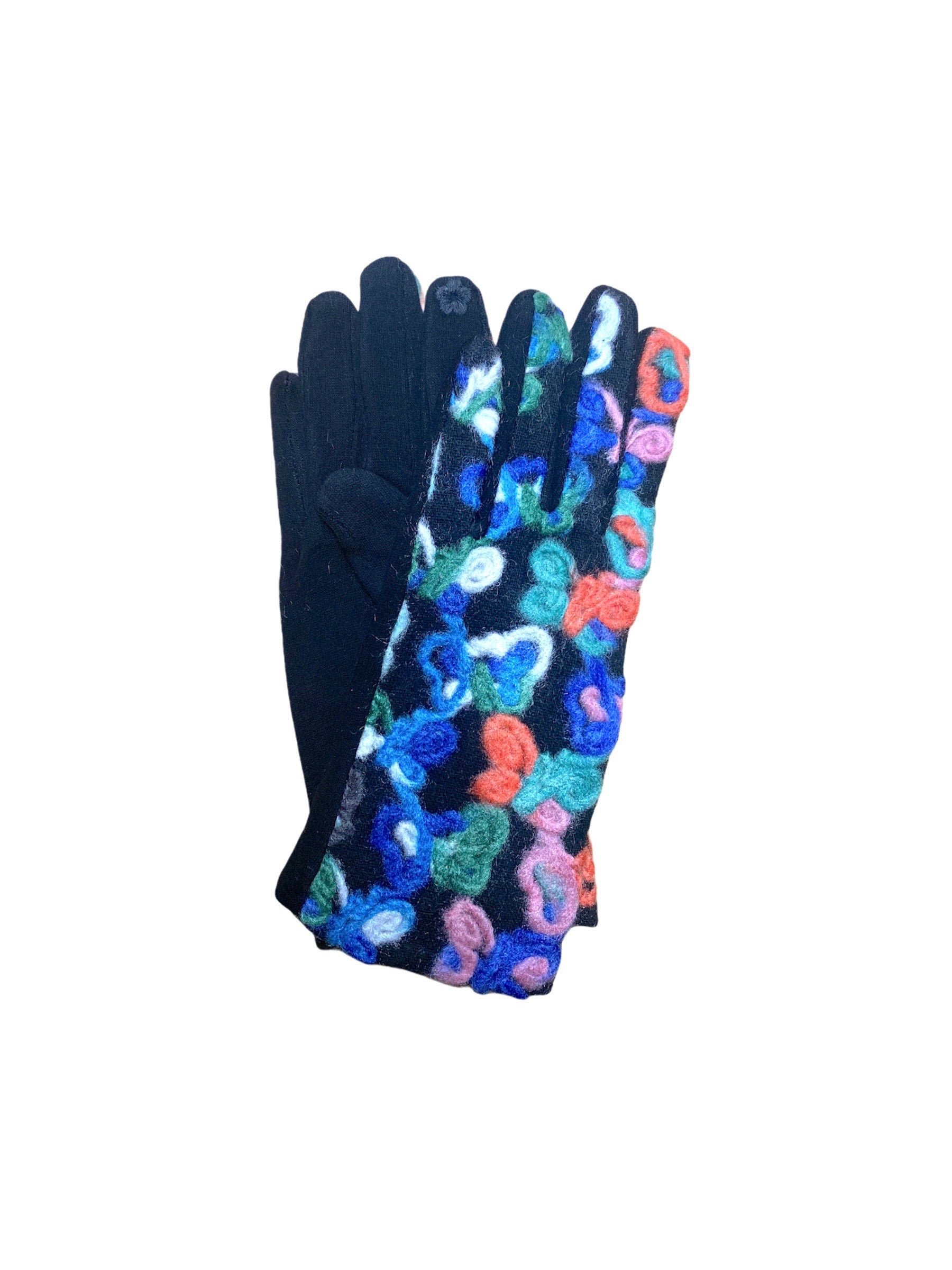 PACK OF 12 - Tactile gloves with moumoute pattern