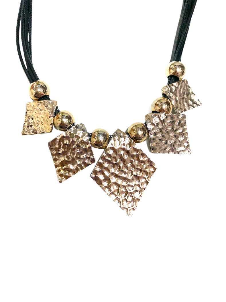 Ficelle gold necklaces (x12)
