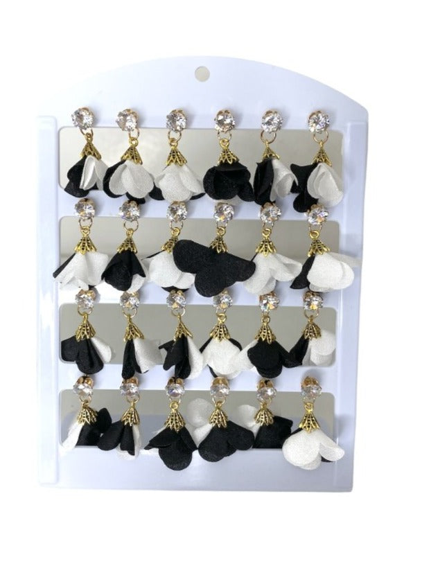 Petal earrings (x12)