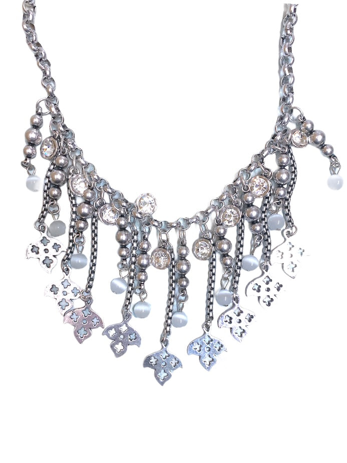 Collier fantaisie trèfle #CSD207