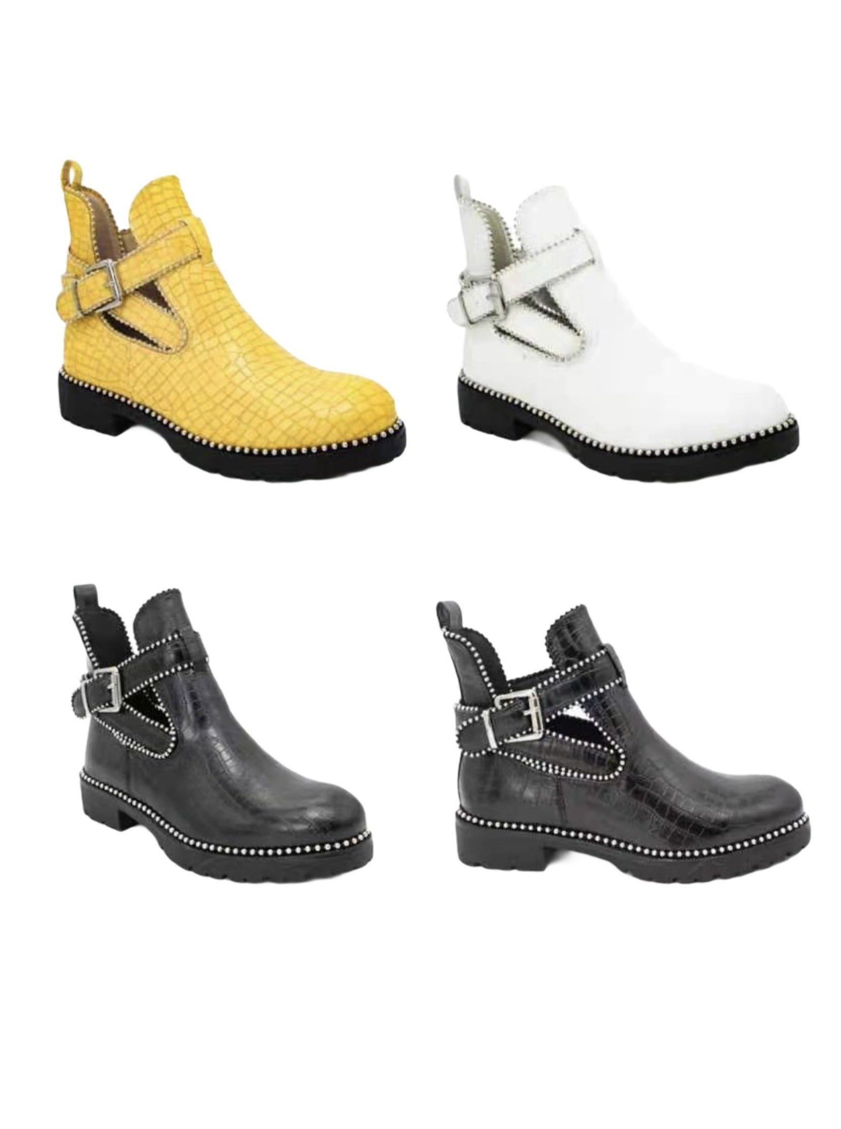 Bottines trend boots VANILLE (x12)