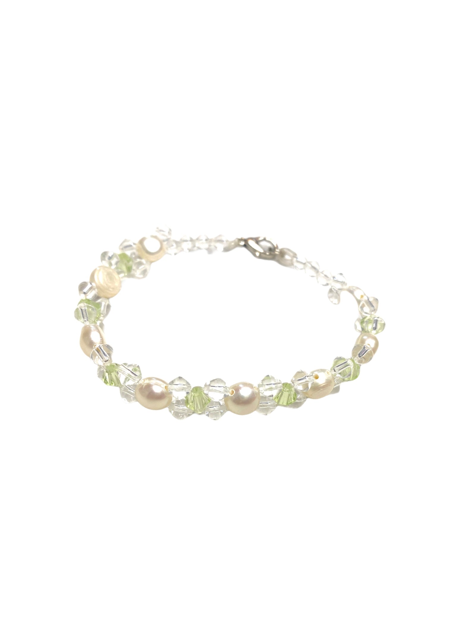 Bracelet perle naturelle couleurs mélangées (x12)