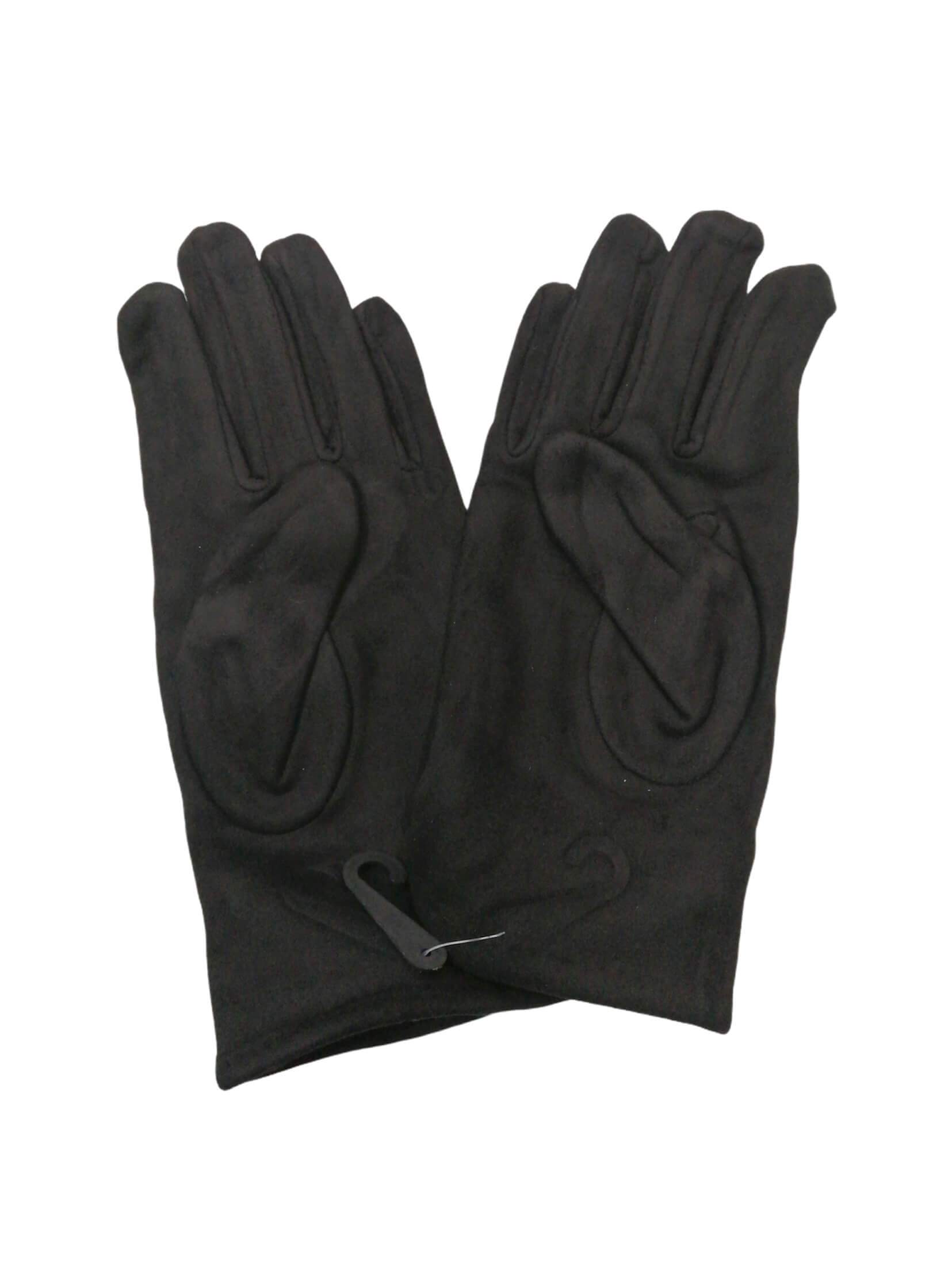 Gants simples noir doux avec doublure (x12) 2,50€/paire | Grossiste-pro