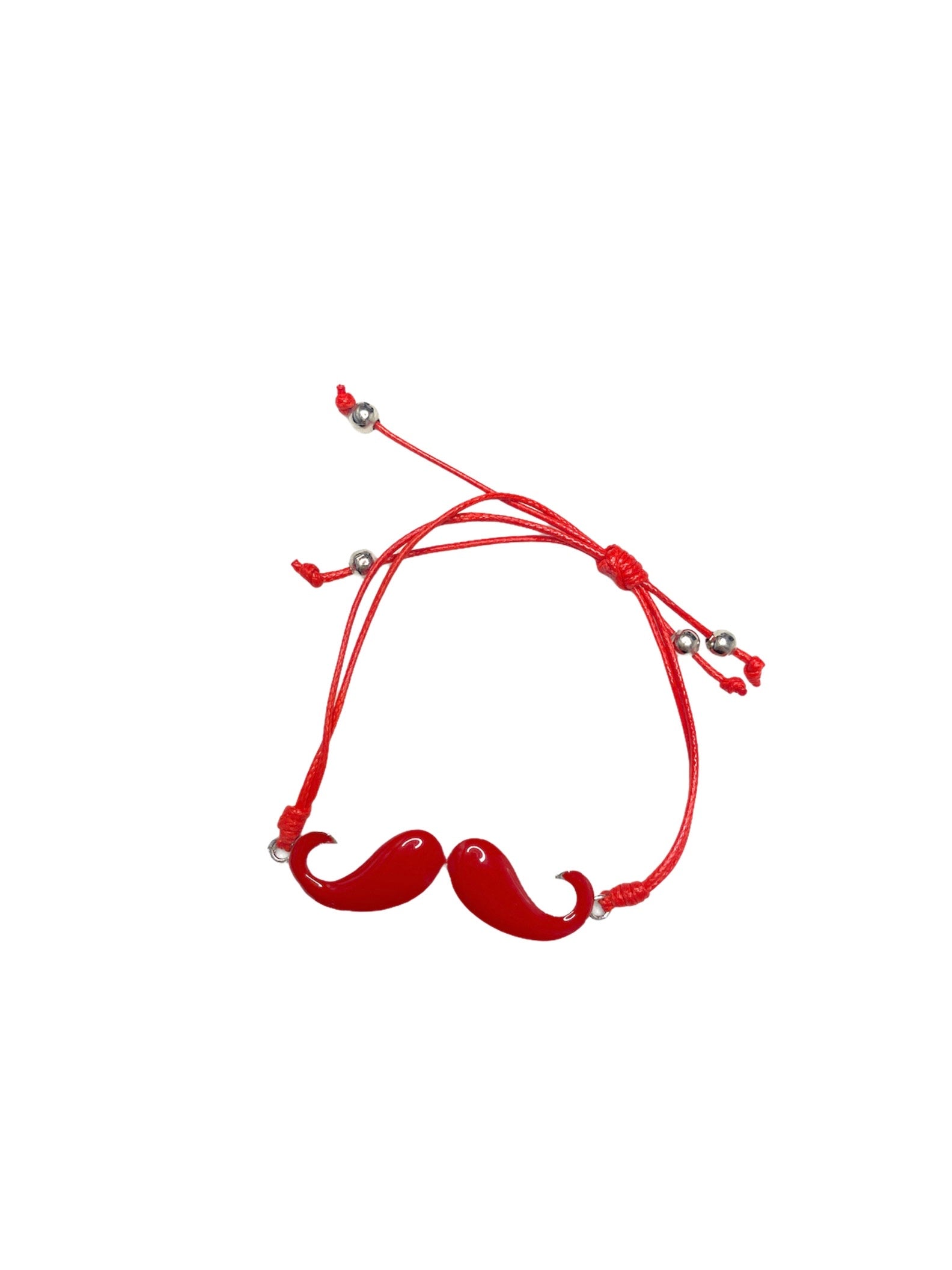 Bracelets ficelle moustache       (x12)