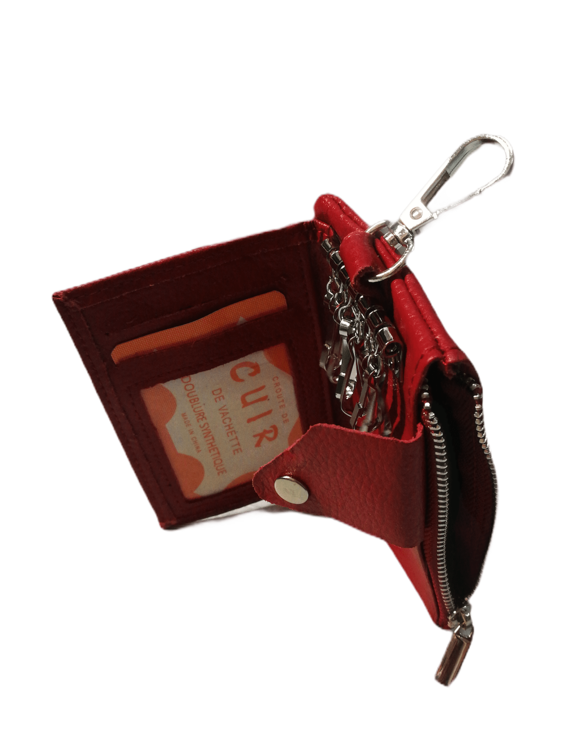 LOT DE 6 - Porte-clés Croûte de cuir       2,80€/unité - Grossiste-pro